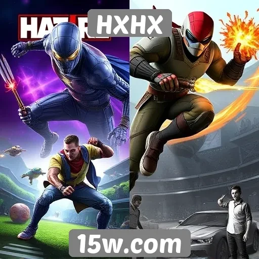 Comparativa de jogos populares no HXHX